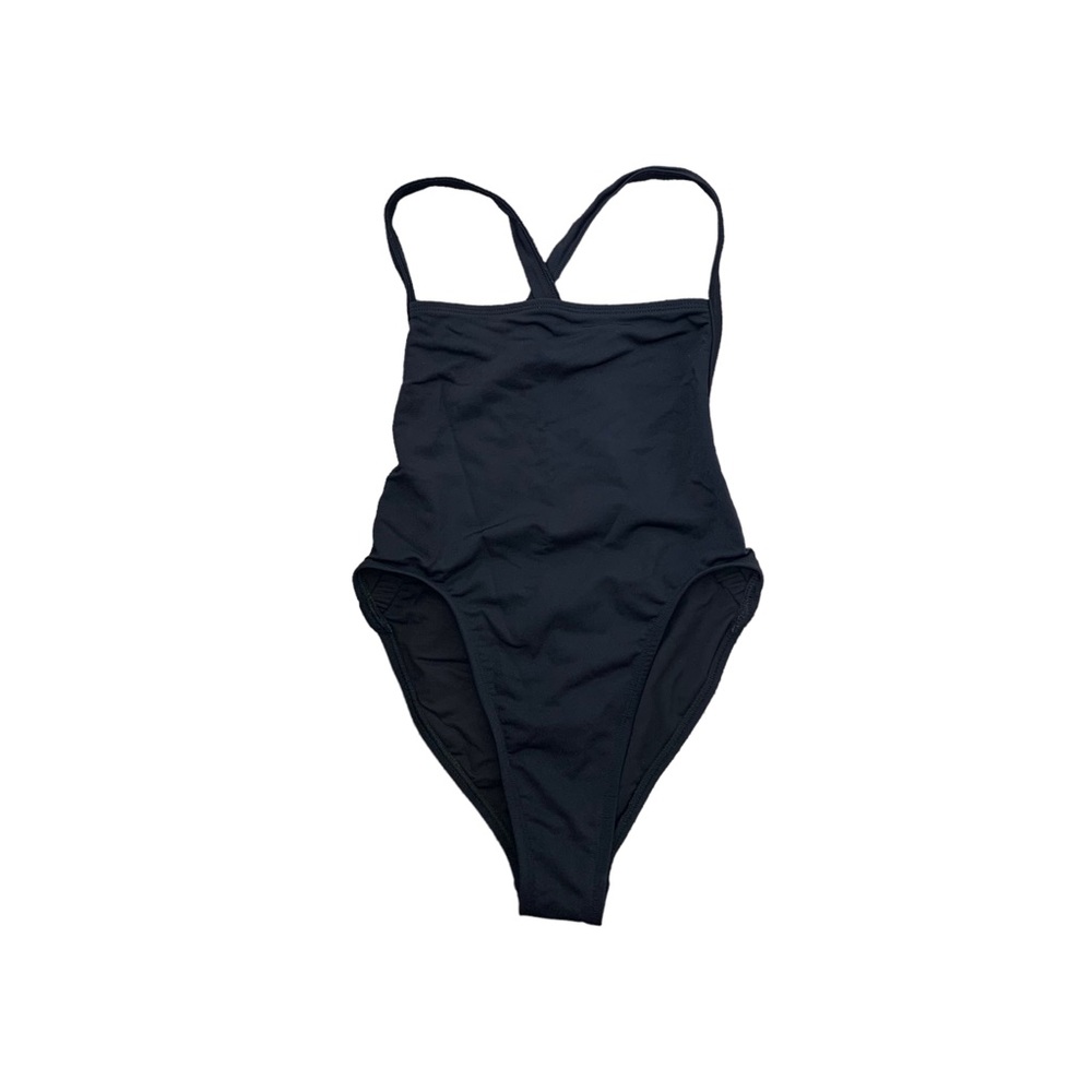 American Apparel Black One-Piece Swimsuit